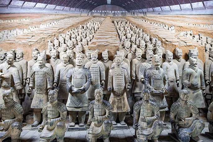 Picture 2 of Excavation of 'legendary' strange object in Qin Shi Huang's mausoleum