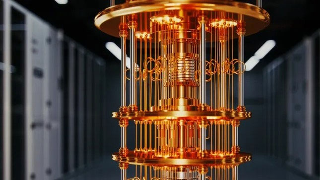 Picture 1 of Exotic device allows access to quantum computers from home
