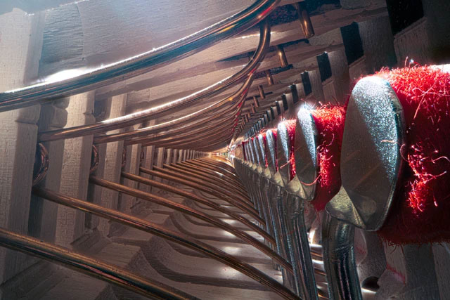 Picture 1 of Explore the strangely abstract space inside musical instruments