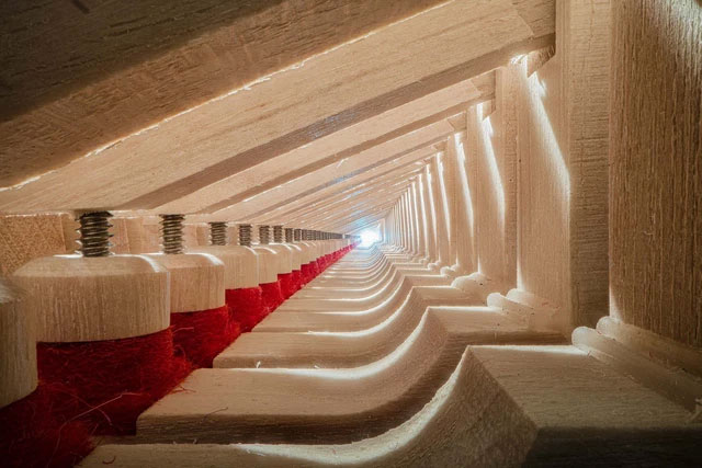 Picture 11 of Explore the strangely abstract space inside musical instruments
