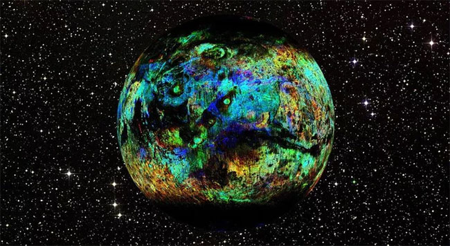 Picture 1 of Extraterrestrial supervolcano shoots rocks all the way to Earth