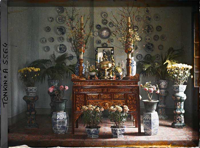 Picture 12 of Extremely valuable color photo of Ha Dong province in 1915
