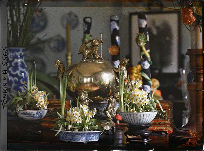 Picture 13 of Extremely valuable color photo of Ha Dong province in 1915