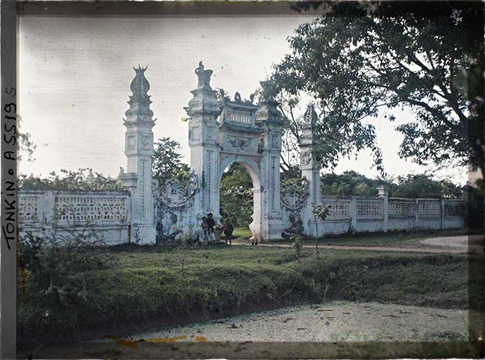 Picture 14 of Extremely valuable color photo of Ha Dong province in 1915
