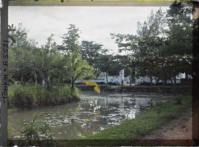 Picture 15 of Extremely valuable color photo of Ha Dong province in 1915