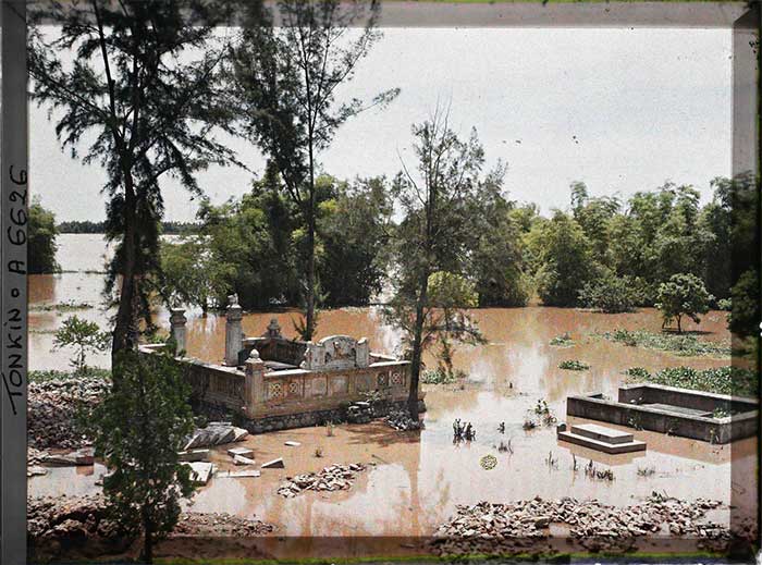 Picture 19 of Extremely valuable color photo of Ha Dong province in 1915