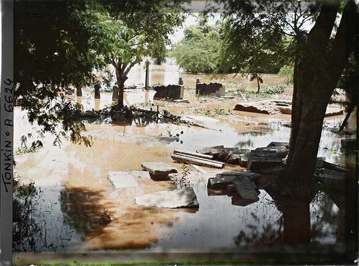 Picture 20 of Extremely valuable color photo of Ha Dong province in 1915