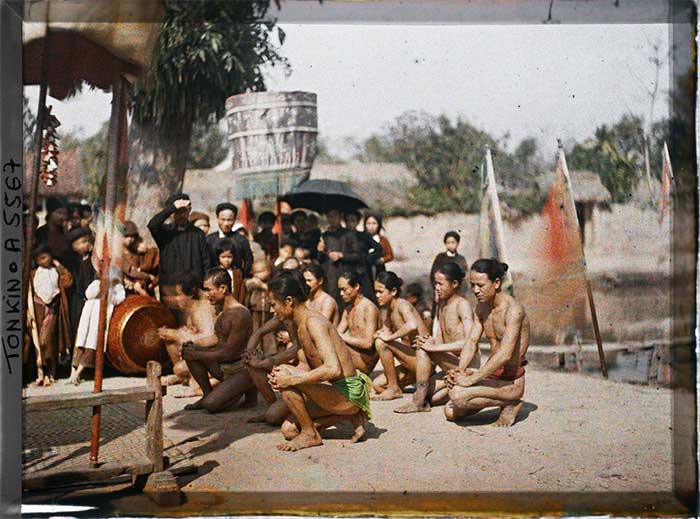 Picture 22 of Extremely valuable color photo of Ha Dong province in 1915