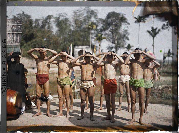 Picture 23 of Extremely valuable color photo of Ha Dong province in 1915