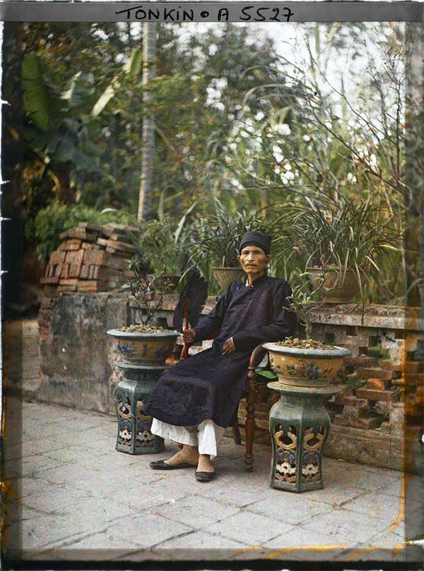 Picture 25 of Extremely valuable color photo of Ha Dong province in 1915