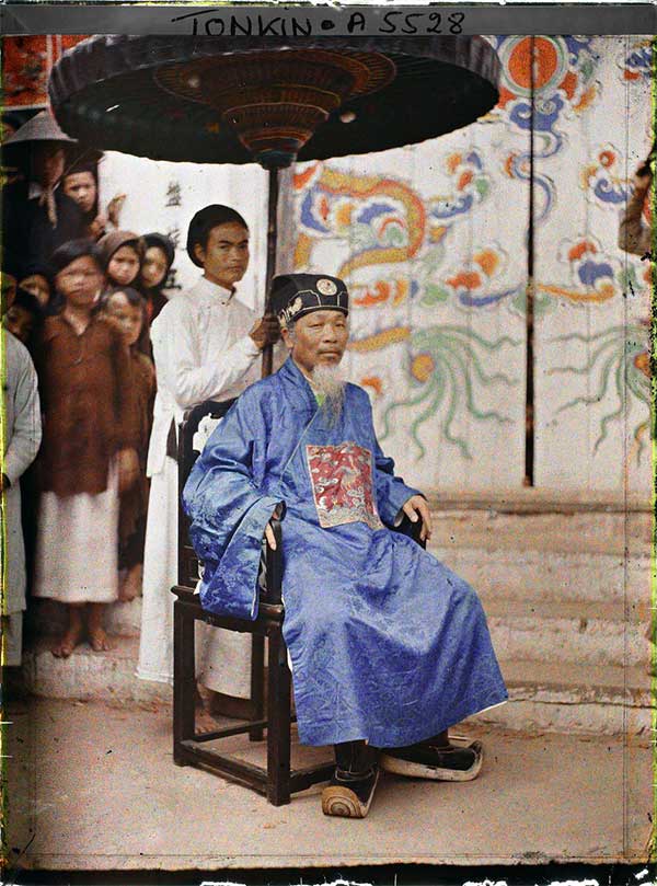 Picture 27 of Extremely valuable color photo of Ha Dong province in 1915