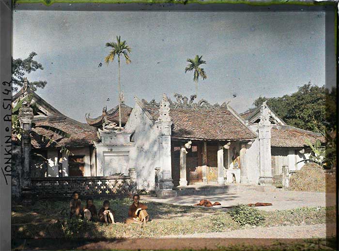 Picture 32 of Extremely valuable color photo of Ha Dong province in 1915