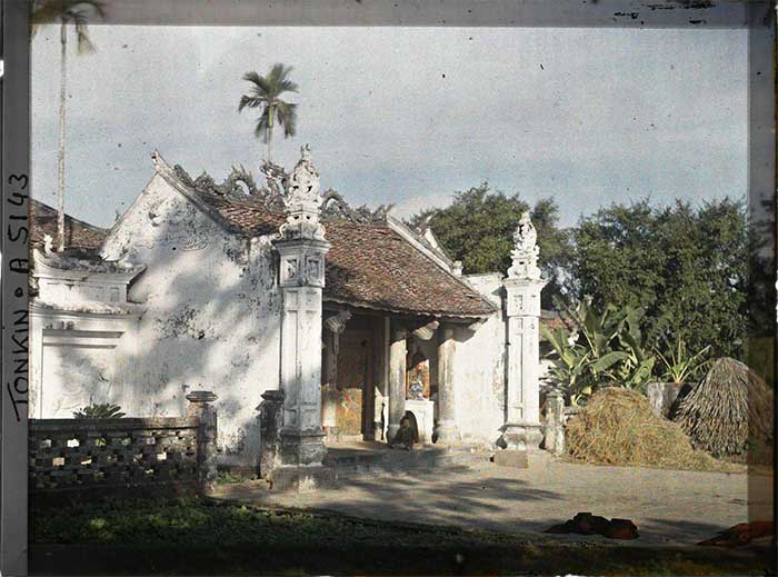 Picture 33 of Extremely valuable color photo of Ha Dong province in 1915