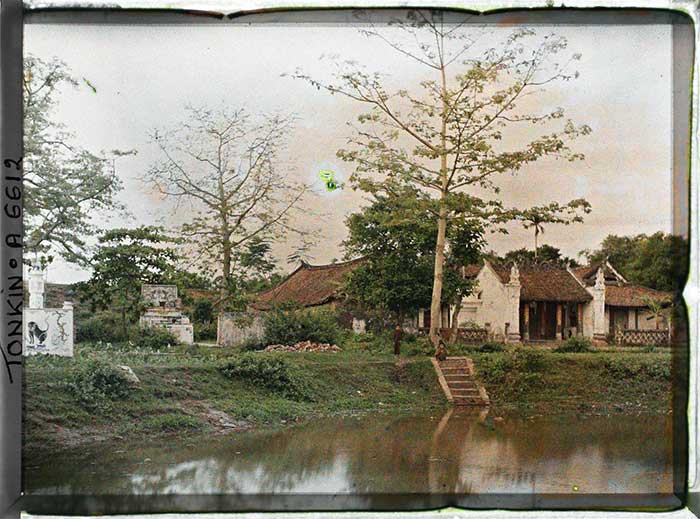 Picture 34 of Extremely valuable color photo of Ha Dong province in 1915