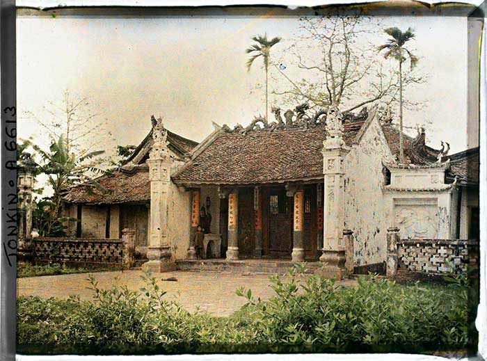Picture 35 of Extremely valuable color photo of Ha Dong province in 1915