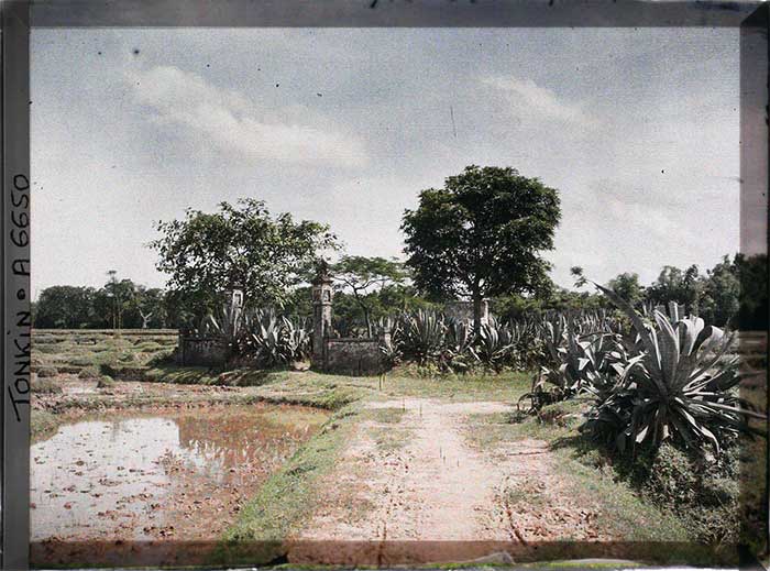 Picture 36 of Extremely valuable color photo of Ha Dong province in 1915