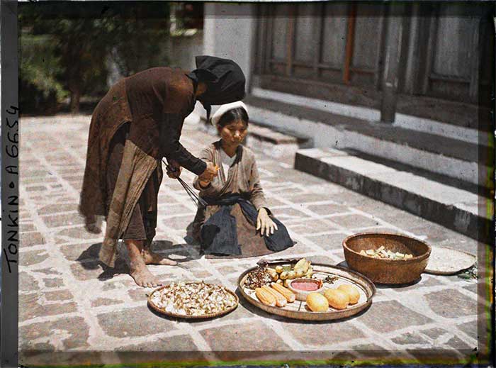 Picture 38 of Extremely valuable color photo of Ha Dong province in 1915