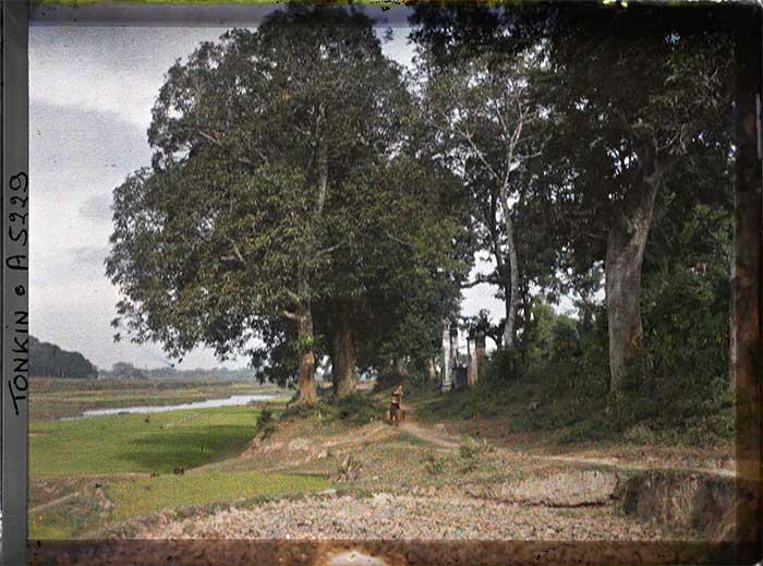Picture 39 of Extremely valuable color photo of Ha Dong province in 1915