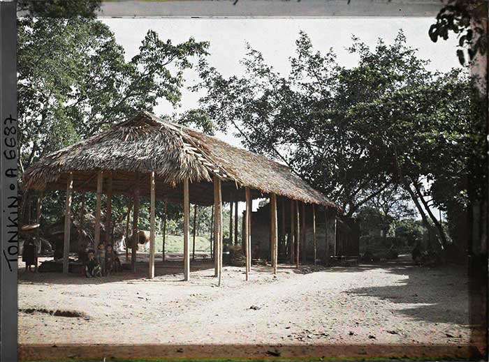 Picture 6 of Extremely valuable color photo of Ha Dong province in 1915