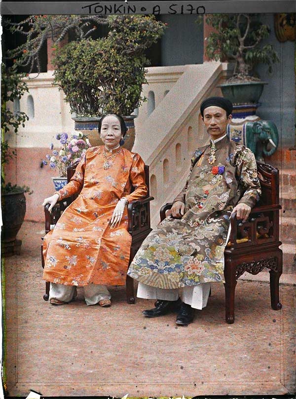 Picture 8 of Extremely valuable color photo of Ha Dong province in 1915