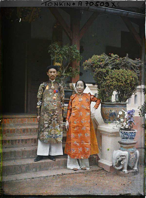 Picture 9 of Extremely valuable color photo of Ha Dong province in 1915