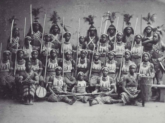 Finally found the real life tribe of Wakandan warrior girls! Picture 1