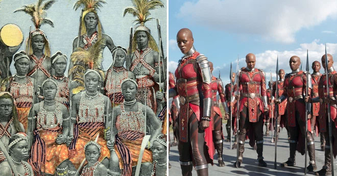 Finally found the real life tribe of Wakandan warrior girls! Picture 2