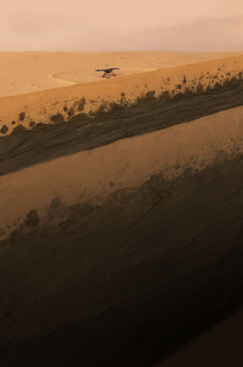 Picture 1 of For the first time, experts have mapped the Martian subsoil