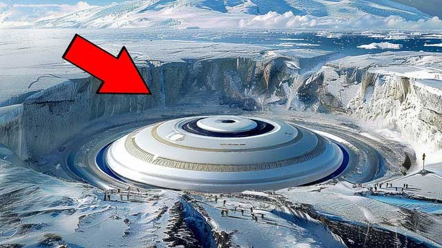 Picture 1 of Former Canadian Defense Minister reveals: Is there an unknown civilization hidden under the ice in Antarctica?
