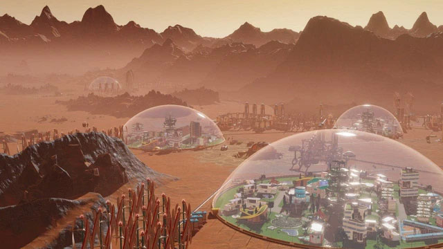 Picture 1 of Future 'Martians' will have to be vegan