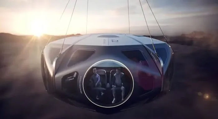 Picture 6 of Future travel: Fly in a giant hot air balloon in the stratosphere but the price is super expensive, $ 50,000 / ticket