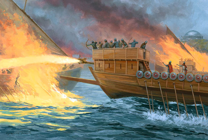 Picture 1 of Greek Fire - The Secret Weapon of the Eastern Roman Empire