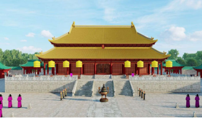 Hanoi will spend 1,800 billion to restore Kinh Thien Palace Picture 1