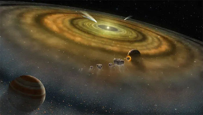 Picture 1 of Has Jupiter thrown another planet towards Earth?