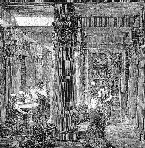 Picture 2 of History of the ancient library of Alexandria