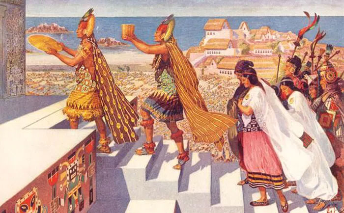 How did the Incas take special care of their sacrificial victims? Picture 1