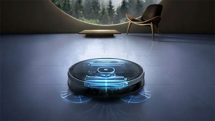Picture 4 of How does the robot vacuum know how to navigate and dodge objects so skillfully?