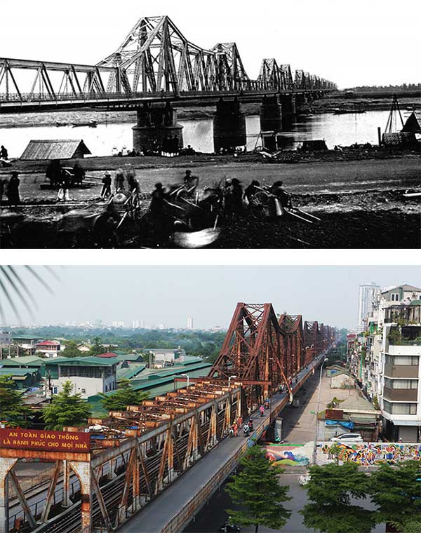 Picture 3 of How has Ben Nua, located at the foot of Long Bien Bridge, changed over the past century?