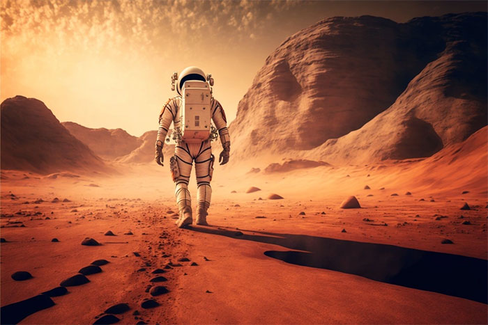 How long does it take people to walk around Mars? Picture 1