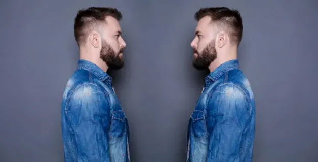 Picture 1 of How to distinguish identical twins?