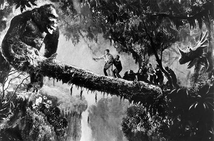 Picture 1 of How was the 1933 movie King Kong created without digital technology?