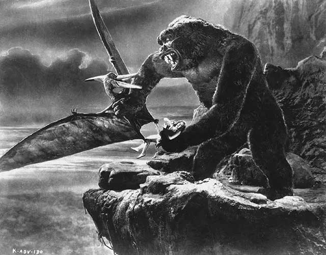 Picture 3 of How was the 1933 movie King Kong created without digital technology?