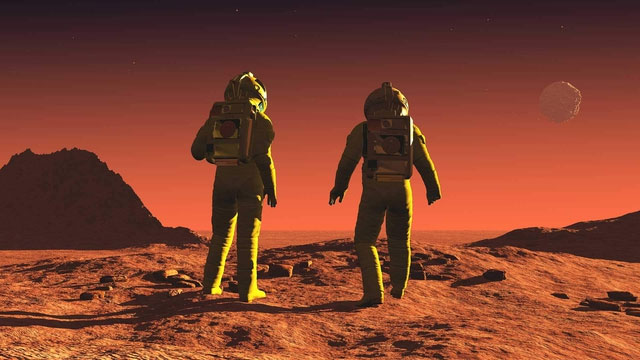 Picture 1 of Hundred years after migrating to Mars, will humans 'evolve' into a new species?
