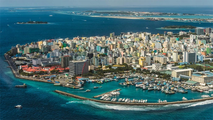 Picture 1 of If sea level rises, which country will 'fly color' first?