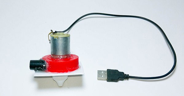 Picture 8 of Instructions for making simple mist fans, steam fans, and air conditioning fans at home
