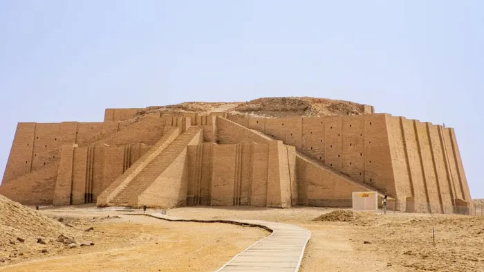 Picture 1 of Iraq's answer to the ancient pyramids