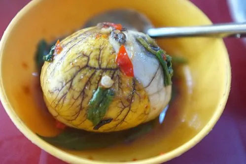 Picture 1 of Is the water in a balut egg as nutritious as ginseng? Expert's explanation makes many people 'startled'