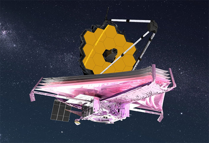 Picture 1 of James Webb Telescope Collides in Space