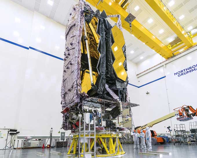 Picture 2 of James Webb telescope completes final test, set to launch in October