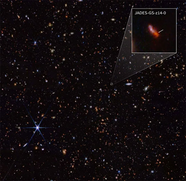 Picture 1 of James Webb Telescope discovers most distant galaxy ever known